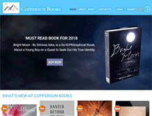 Tablet Screenshot of coppersunbooks.com